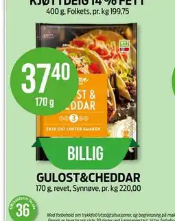 Kiwi GULOST&CHEDDAR tilbud