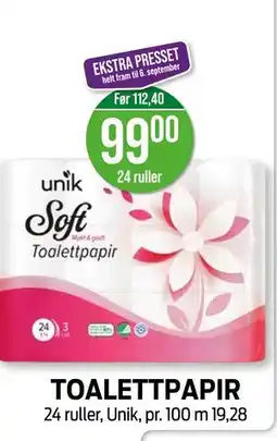 Kiwi TOALETTPAPIR tilbud