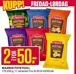 Europris MAARUD POTETGULL tilbud