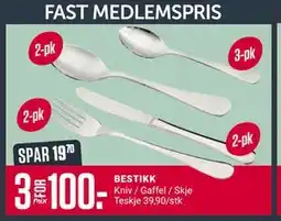 Europris BESTIKK, Medlemspris tilbud