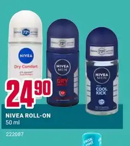 Europris NIVEA ROLL-ON tilbud