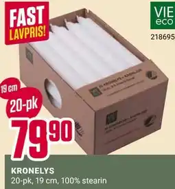 Europris KRONELYS tilbud