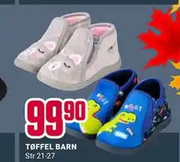 Europris TØFFEL BARN tilbud
