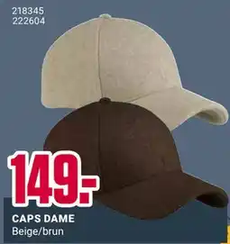 Europris CAPS DAME tilbud