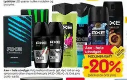 Rusta Axe – hele utvalget tilbud