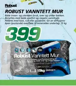 Coop Byggmix ROBUST VANNTETT MUR tilbud