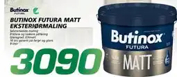 Coop Byggmix BUTINOX FUTURA MATT EKSTERIØRMALING tilbud