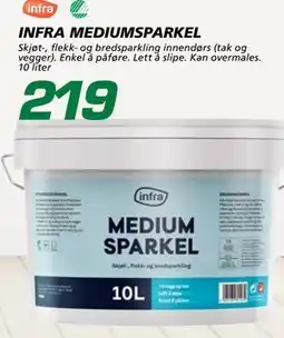 Coop Byggmix INFRA MEDIUMSPARKEL tilbud