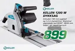 Coop Byggmix KELLEN 1200 W DYKKSAG tilbud