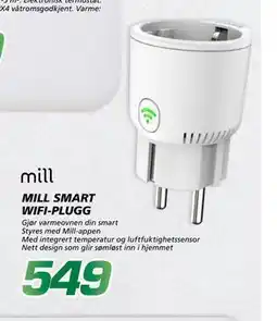 Coop Byggmix MILL SMART WIFI-PLUGG tilbud