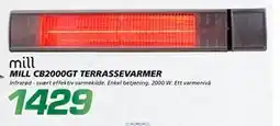 Coop Byggmix MILL CB2000GT TERRASSEVARMER tilbud