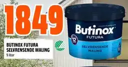 Obs Bygg BUTINOX FUTURA SELVRENSENDE MALING tilbud