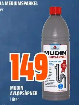 Obs Bygg MUDIN AVLØPSÅPNER tilbud