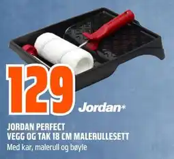 Obs Bygg JORDAN PERFECT VEGG OG TAK 18 CM MALERULLESETT tilbud
