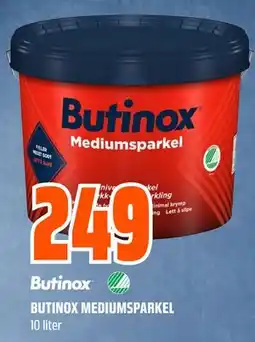 Obs Bygg BUTINOX MEDIUMSPARKEL tilbud