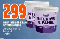Obs Bygg INFRA INTERIØR & PANEL INTERIØRMALING tilbud