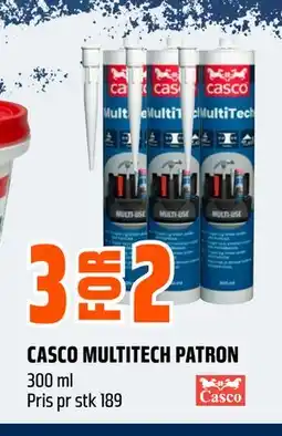 Obs Bygg CASCO MULTITECH PATRON tilbud