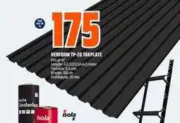 Obs Bygg VERFORM TP-20 TAKPLATE tilbud
