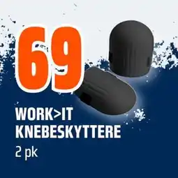 Obs Bygg WORKIT KNEBESKYTTERE tilbud
