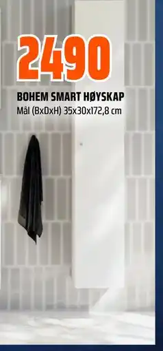 Obs Bygg BOHEM SMART HØYSKAP tilbud