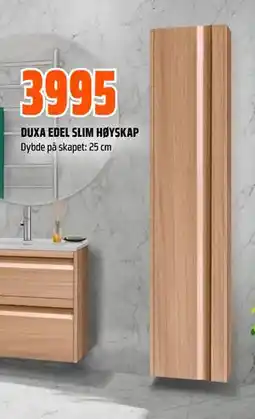 Obs Bygg DUXA EDEL SLIM HØYSKAP tilbud