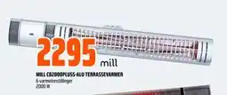 Obs Bygg MILL CB2000PLUSS-ALU TERRASSEVARMER tilbud