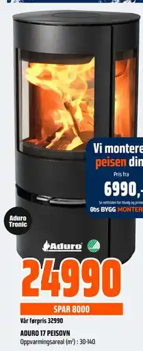 Obs Bygg ADURO 17 PEISOVN tilbud