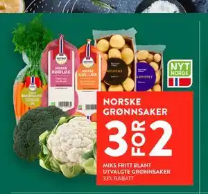NORSKE GRØNNSAKER
