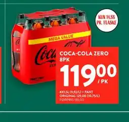 Jacobs COCA-COLA ZERO 8PK tilbud