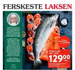 Jacobs FERSK LAKS HEL 2-3KG tilbud