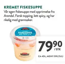 Jacobs KREMET FISKESUPPE tilbud
