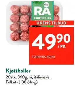 Jacobs Kjøttboller tilbud