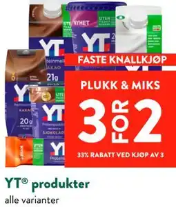 Jacobs YT produkter tilbud
