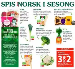 Jacobs NORSKE GRØNNSAKER tilbud