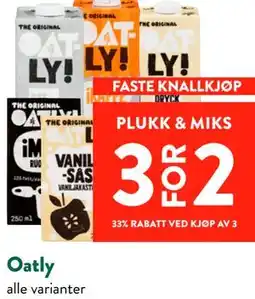 Jacobs Oatly tilbud