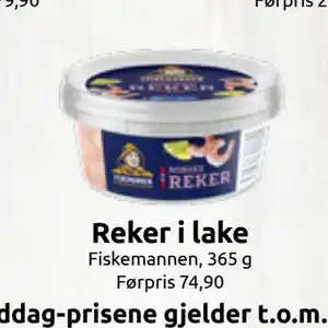 Reker i lake