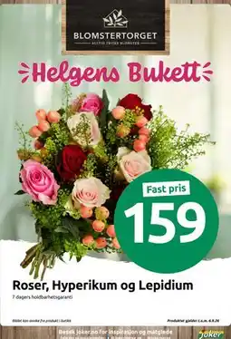 Joker Roser, Hyperikum og Lepidium tilbud