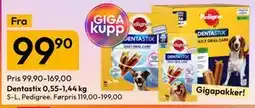 Gigaboks Dentastix 0,55-1,44 kg tilbud