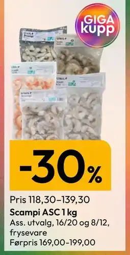 Gigaboks Scampi ASC tilbud
