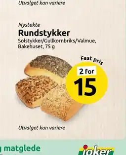 Joker Rundstykker tilbud