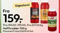 Gigaboks Hoff krydder 700 g tilbud