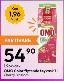 Gigaboks OMO Color flytende tøyvask 1 l tilbud
