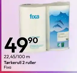 Gigaboks Tørkerull 2 ruller tilbud