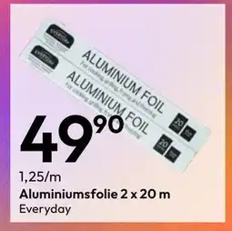 Gigaboks Aluminiumsfolie 2 x 20 m tilbud