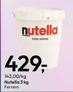 Gigaboks Nutella 3 kg tilbud
