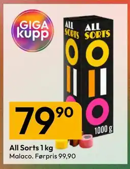 Gigaboks All Sorts tilbud