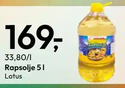 Gigaboks Rapsolje 5 l tilbud