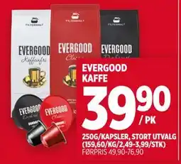 Meny EVERGOOD KAFFE tilbud