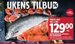 Meny FERSK LAKS HEL 2-3KG tilbud