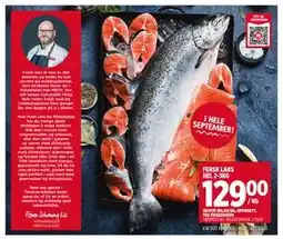Meny FERSK LAKS HEL 2-3KG tilbud